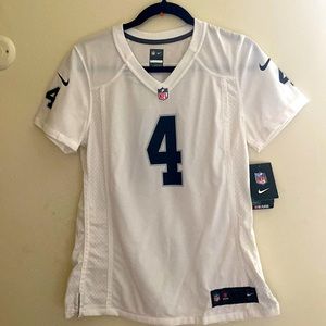 NFL Raiders white Jersey, Never worn!